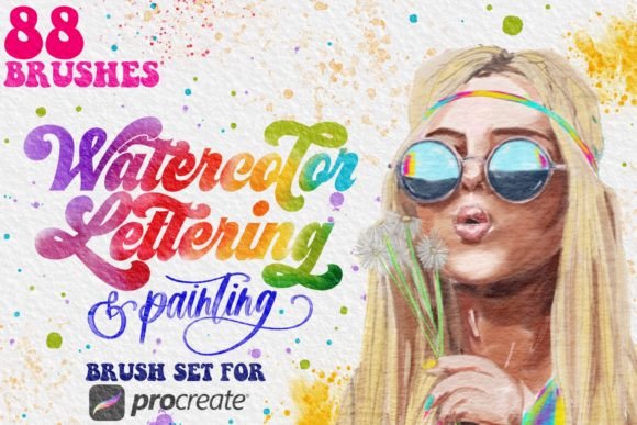 Download Realistic Watercolor Procreate Brushes - Brushes Collection