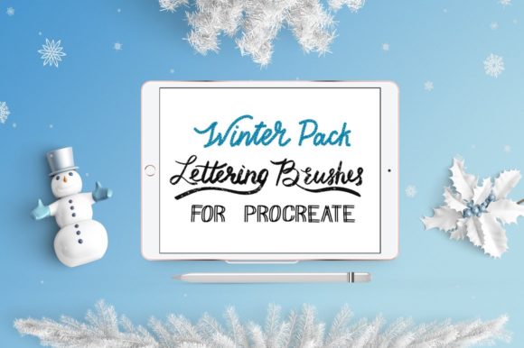 Download Procreate Lettering Brushes | Pack - Brushes Collection