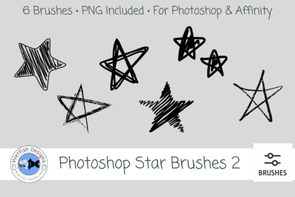 Download Photoshop Affinity Star Brushes 2 - Brushes Collection