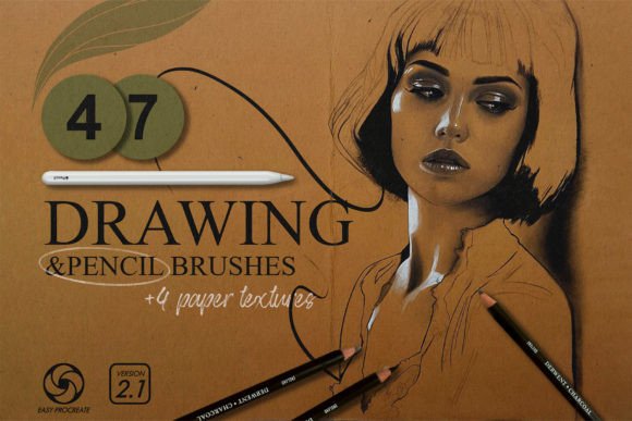 Download Drawing &amp; Pencil Procreate Brushes - Brushes Collection