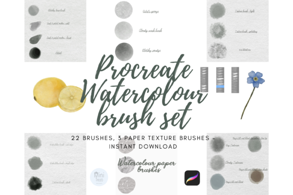 Download Procreate Watercolour Brushes - Brushes Collection