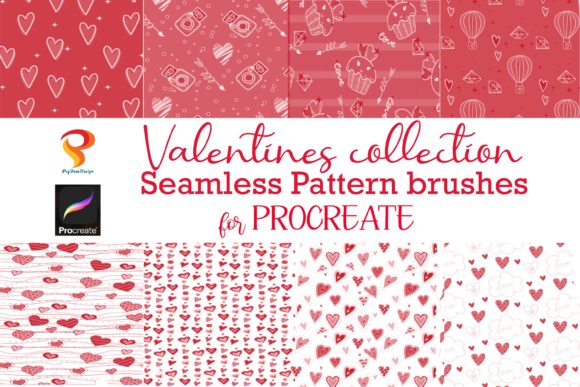 Download Valentines Procreate Texture  Brushes - Brushes Collection