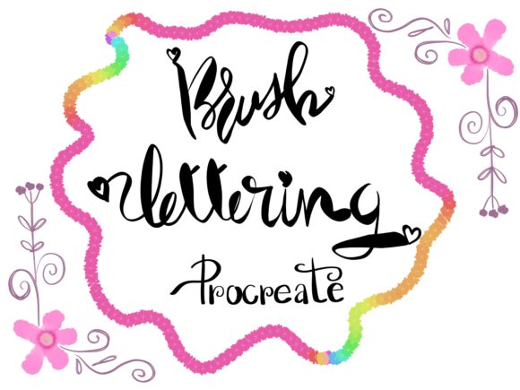 Download 25 Procreate Lettering Brushes - Brushes Collection