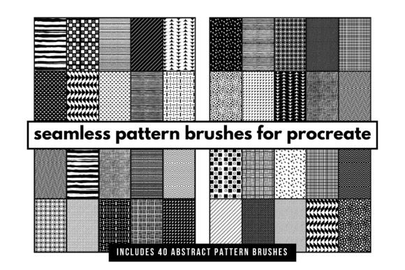 Download Seamless Pattern Brushes for Procreate - Brushes Collection
