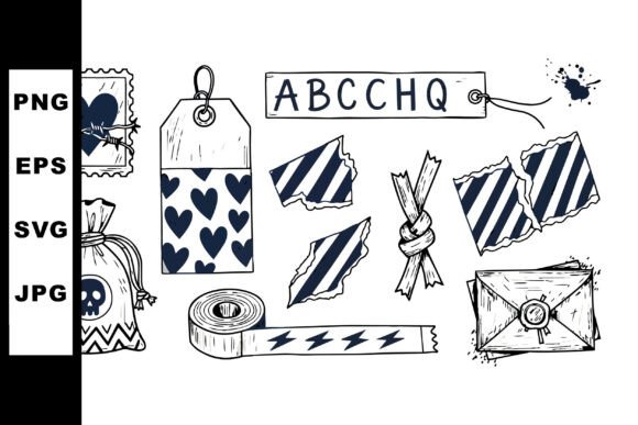 Download Grunge Heart Stamp SVG Set - Grunge Collection