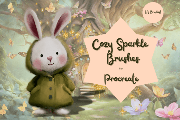 Download 18 Cozy Sparkle Brushes Procreate - Brushes Collection