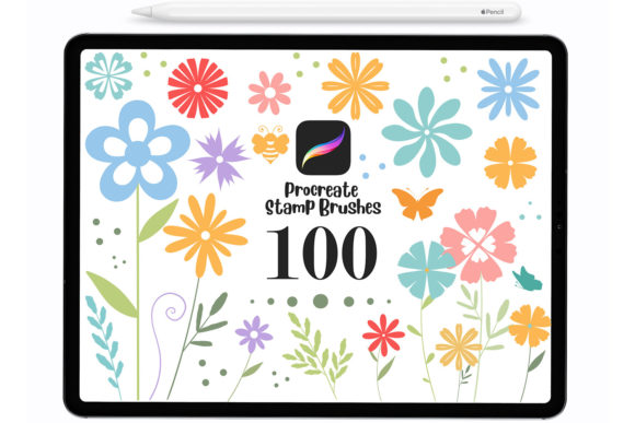 Download Flower Garden Brushes for Procreate - Brushes Collection