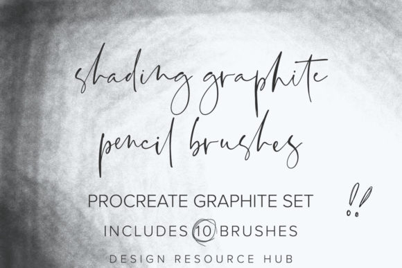 Download Graphite Shade Pencil Procreate Brushes - Brushes Collection