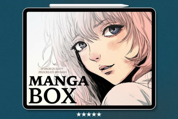 Download 30 Manga Brushes for Procreate - Brushes Collection
