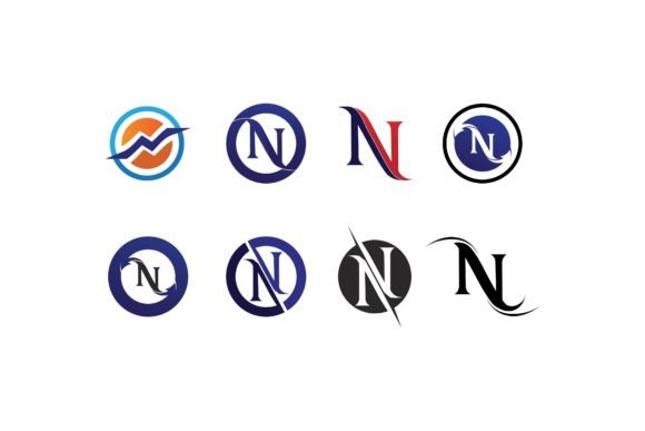 Download N Logo Font and Letter Design Graphic - Font Collection