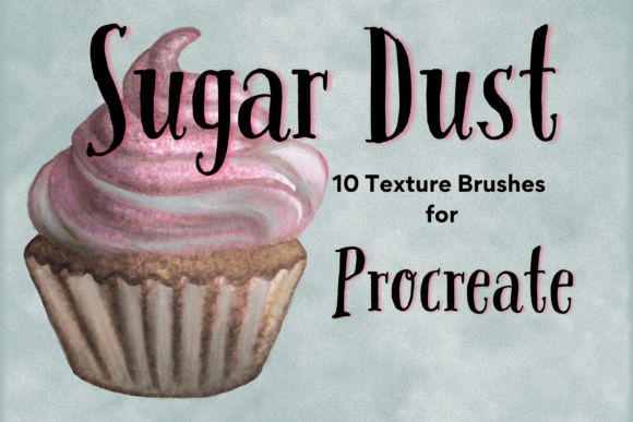 Download Sugar Dust Texture Brushes for Procreate - Texture brush Collection