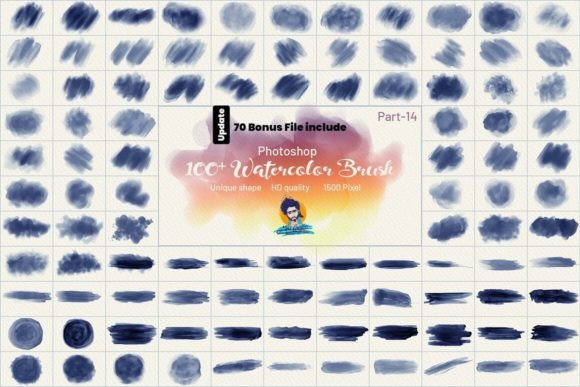 Download Realistic Watercolor Brushes - Brushes Collection
