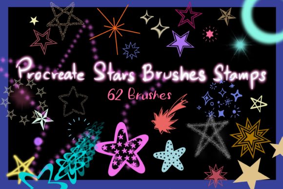 Download Procreate Stars Brushes Stamps - Brushes Collection