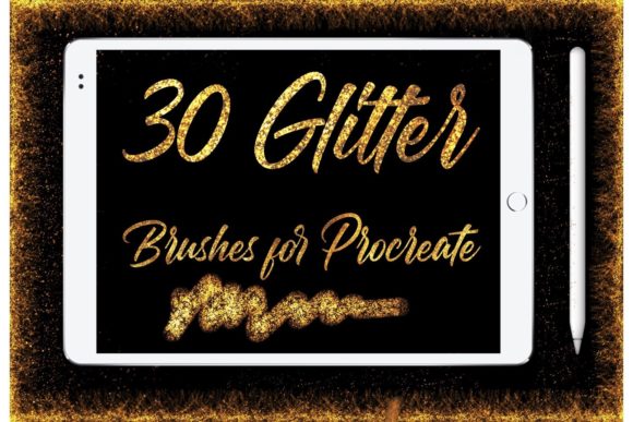 Download Glitter Brushes for Procreate - Brushes Collection